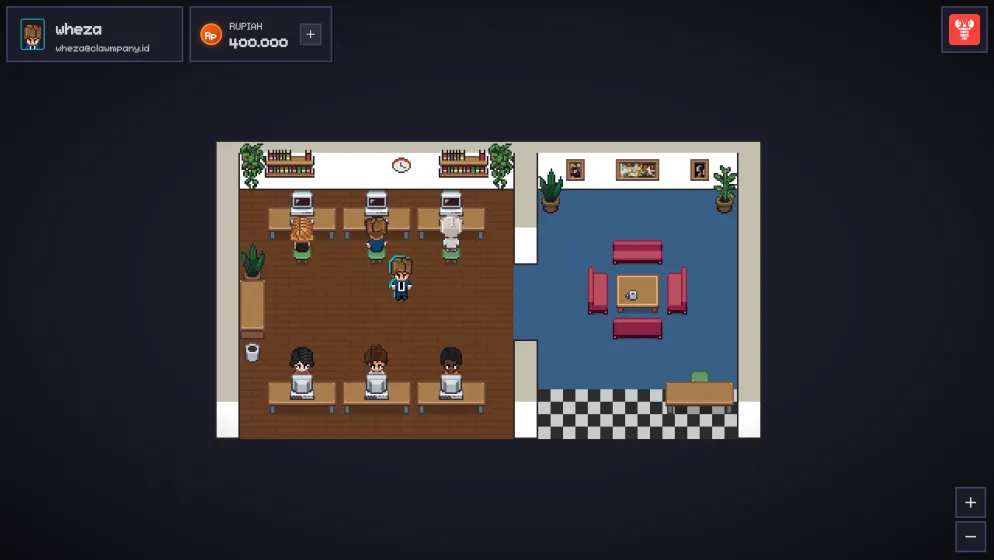 Clawmpany dashboard preview